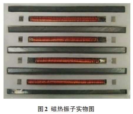 圖 2 磁熱振子實(shí)物圖 圖 2 磁熱振子實(shí)物圖